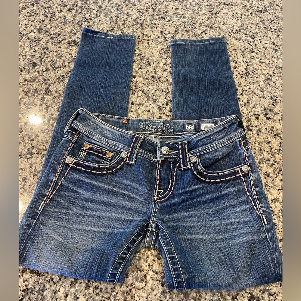 👖 Miss Me Denim Skinny Jeans size 25
